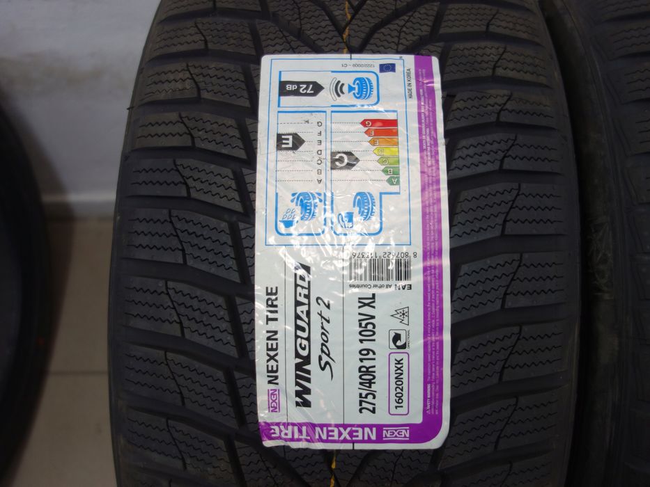 Opony zimowe Nexen Winguard Sport 2 275/40R19 105 V NOWE