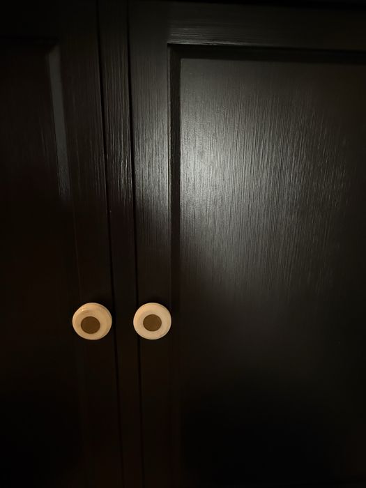 Aparador 4 portas preto