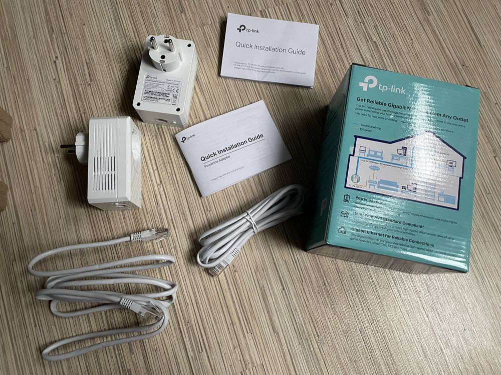 TP- LINK Adaptery Powerline wzmacniacze sygnału