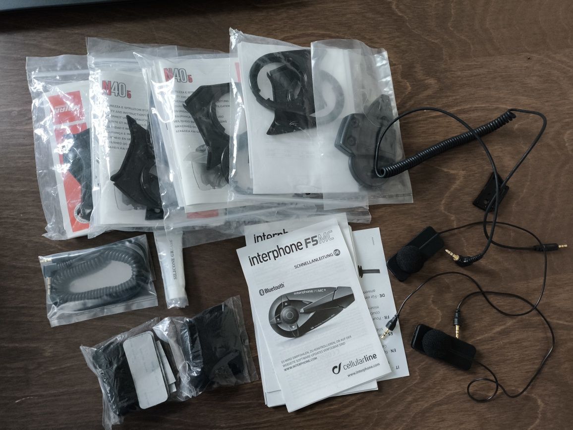 Kask NOLAN XL zestaw z Intercomem Interphone