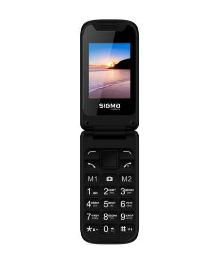 Мобільний телефон Sigma mobile X-style 241 Snap Black