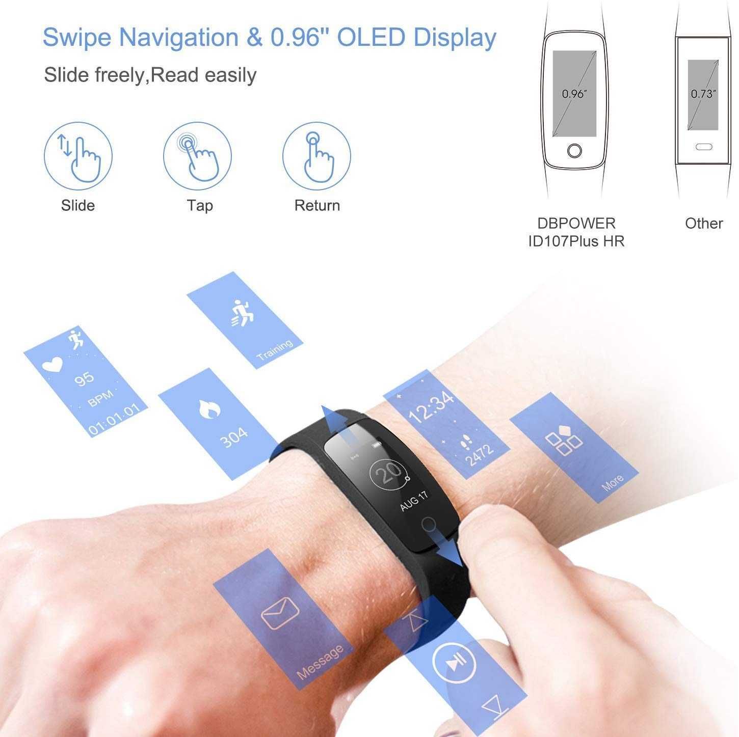 Smartband DBPOWER Fitness Tracker