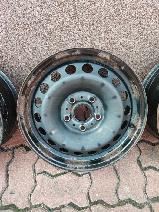 Felgi Stalowe VW Volkswagen 5x112 15" 6J ET 43 15 Skoda Audi Seat