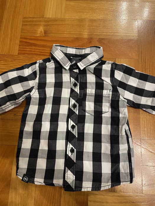 Koszula chłopięca w kratę, 68 cm, Reserved