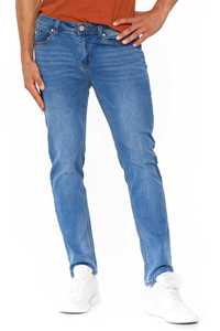 moraj spodnie męskie jeansowe niebieskie r.32