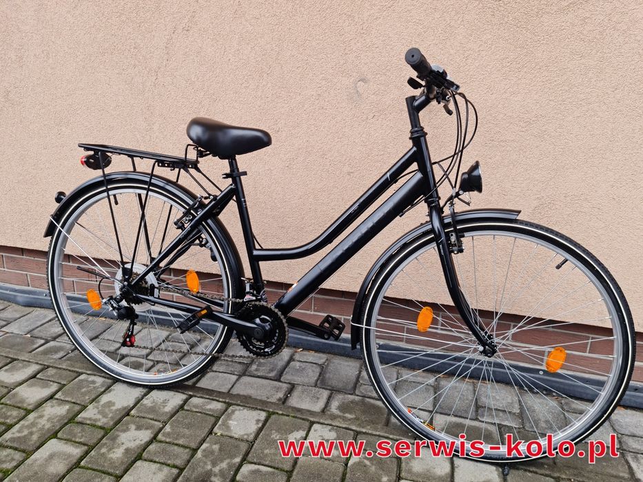 Rower damski damka KARCHER koła 28 SHIMANO okazja rabat polecam WYSYŁK