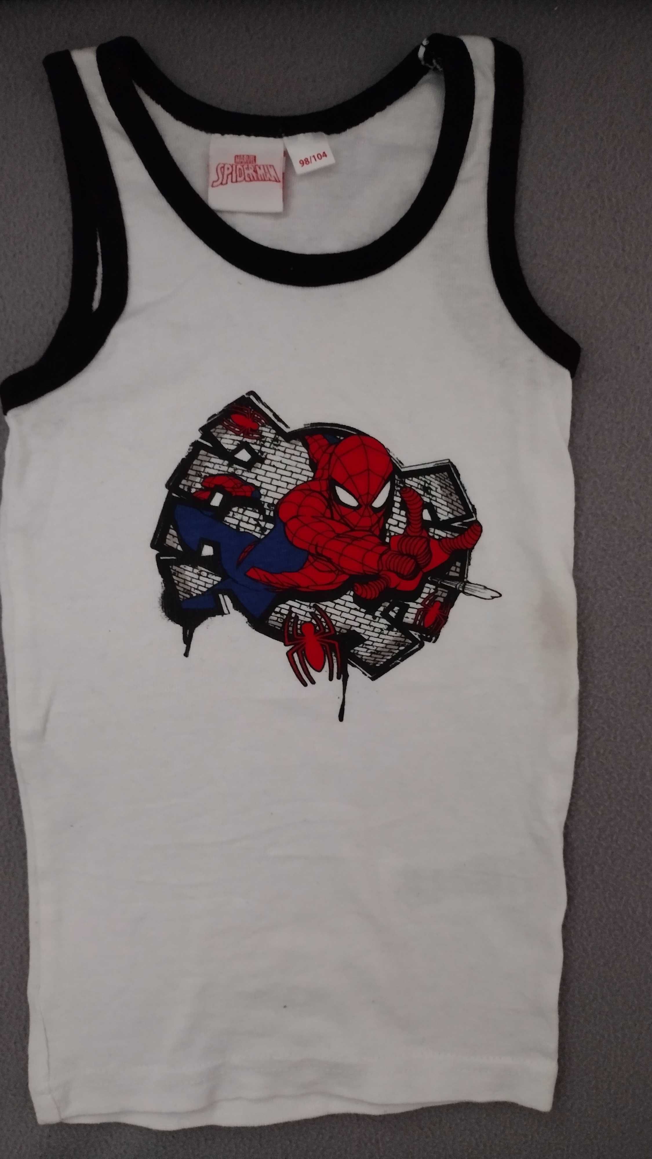 2 podkoszulki Marvel Spiderman r. 98/104