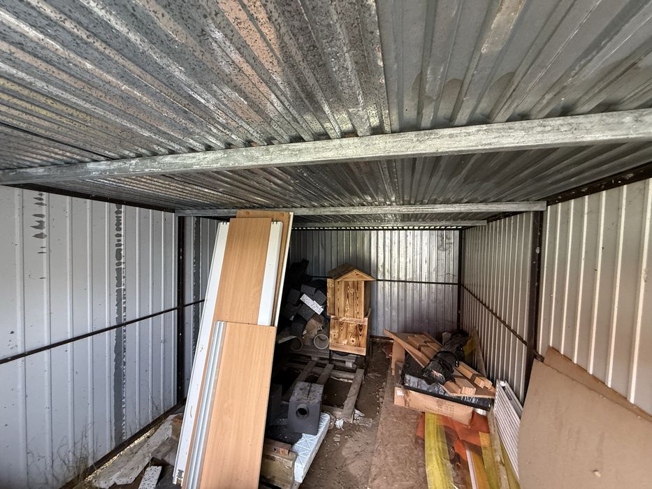 Garaż blaszak na budowę