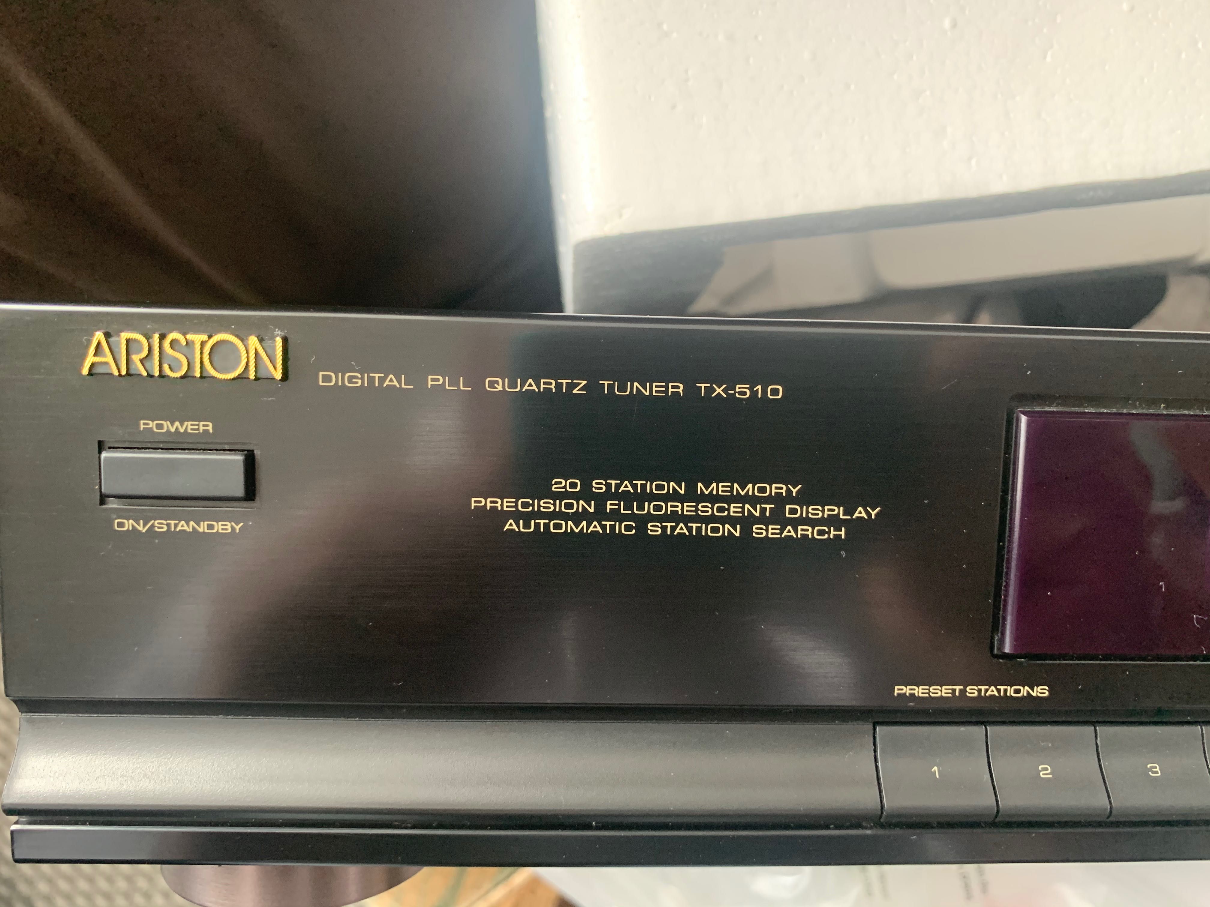 Ariston TX-510 + WX-510 Audio Radio komplet Tuner + Kaseta pudelka