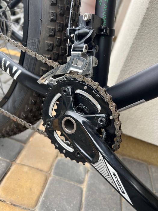 White Fat bike Fatbike rama L Shimano sram orginal nie Chińczyk