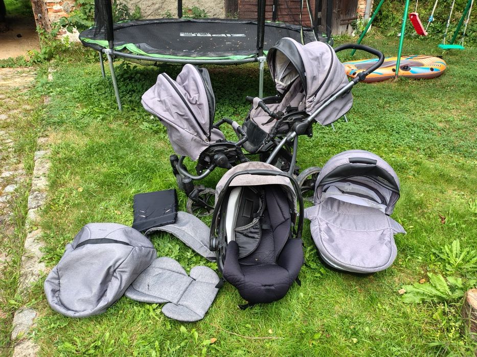 Wózek bliźniaczy / rok po roku Bebetto 42