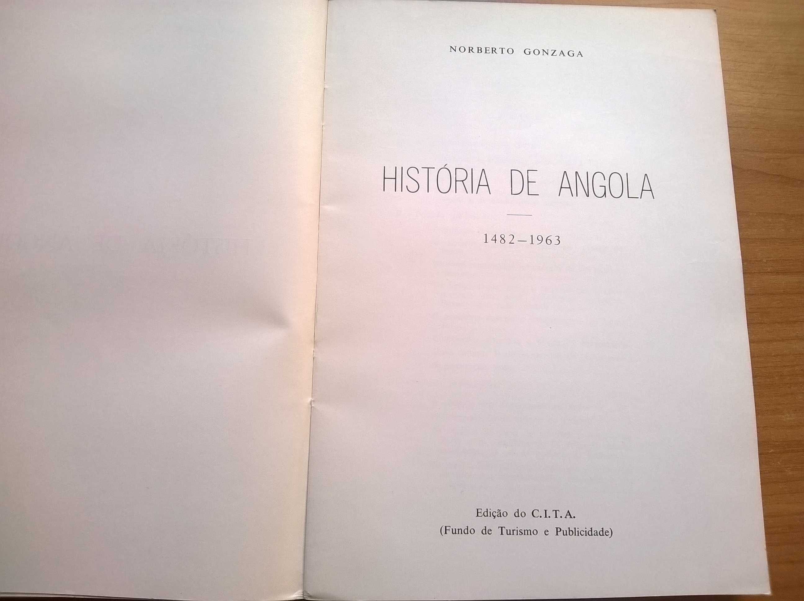 História de Angola (1482 / 1963) - Norberto Gonzaga