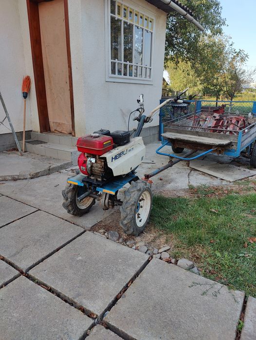 Мотоблок з причепом