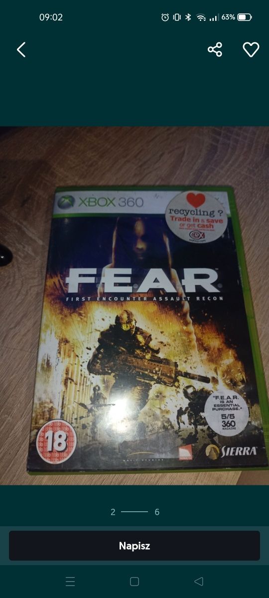 fear gra xbox 360 first encounter assault recon