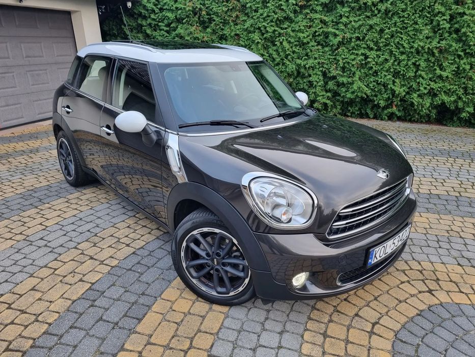MINI Countryman Panorama dach Nawigacja Pół skóra Oryginalny Lakier! Warto Zobacz!!!