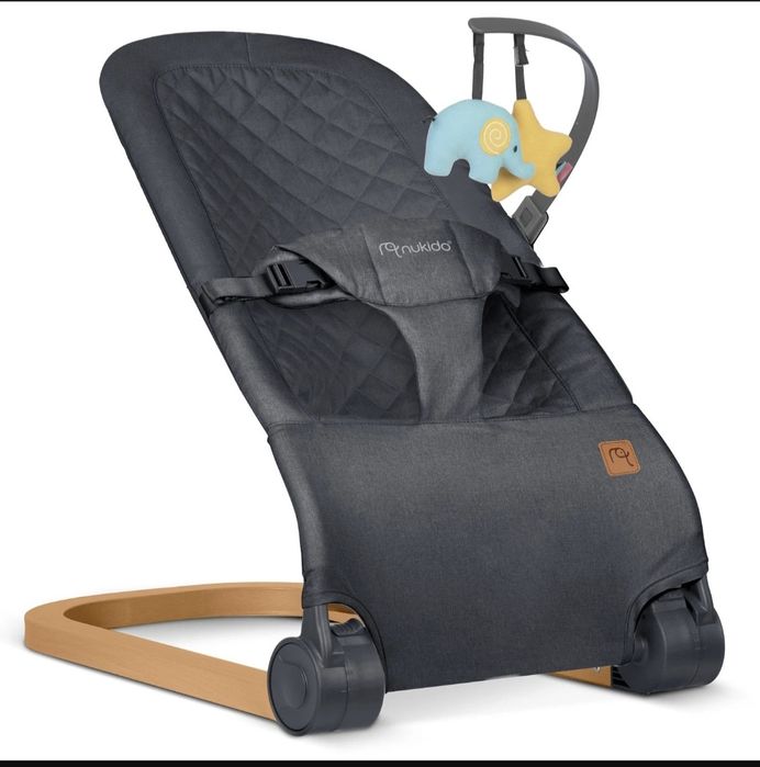 Дитяча гойдалка, качеля дитяча, Шезлонг, Крісло-гойдалка з іграшками N