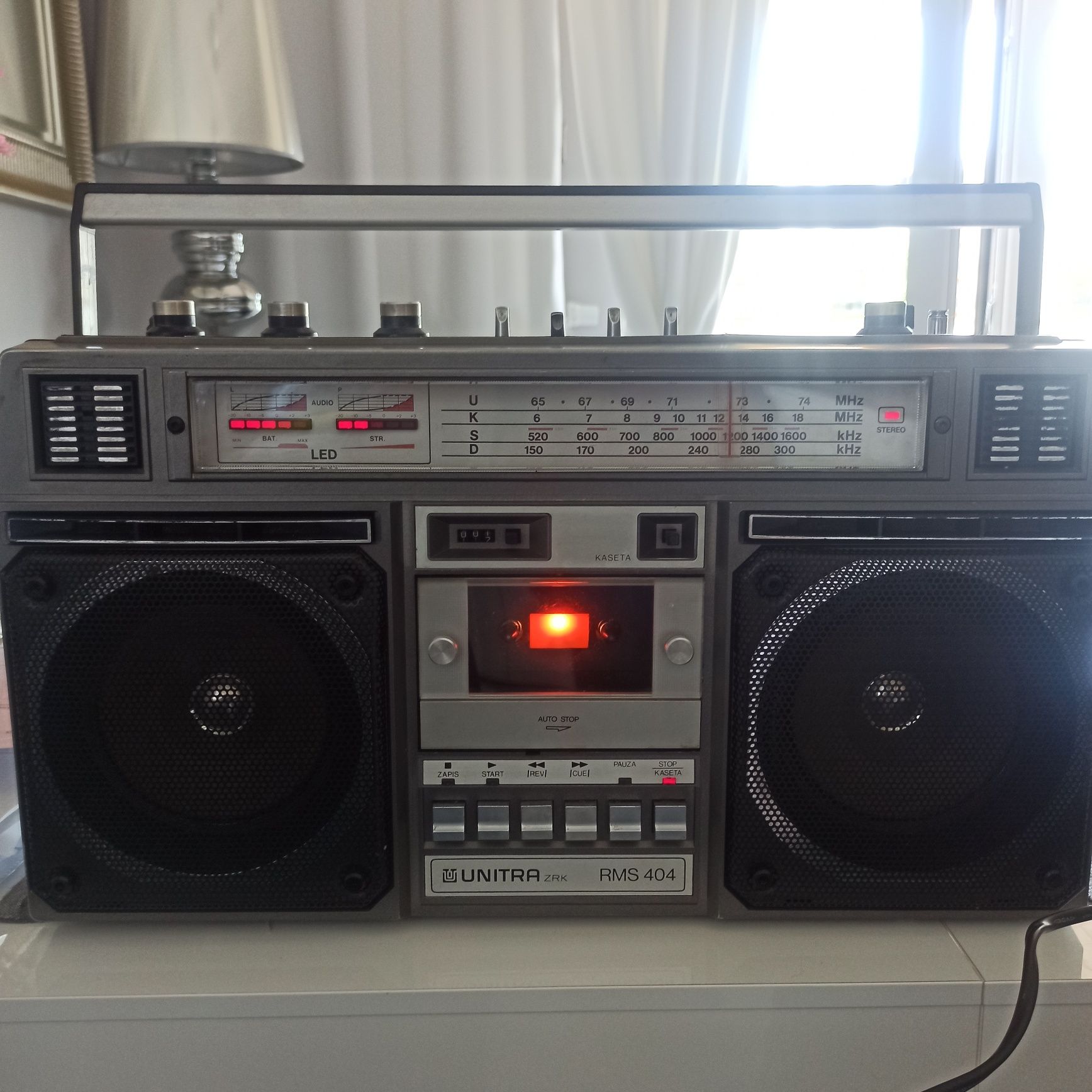 Magnetofon ZRK RMS 404 klasyk po renowacji