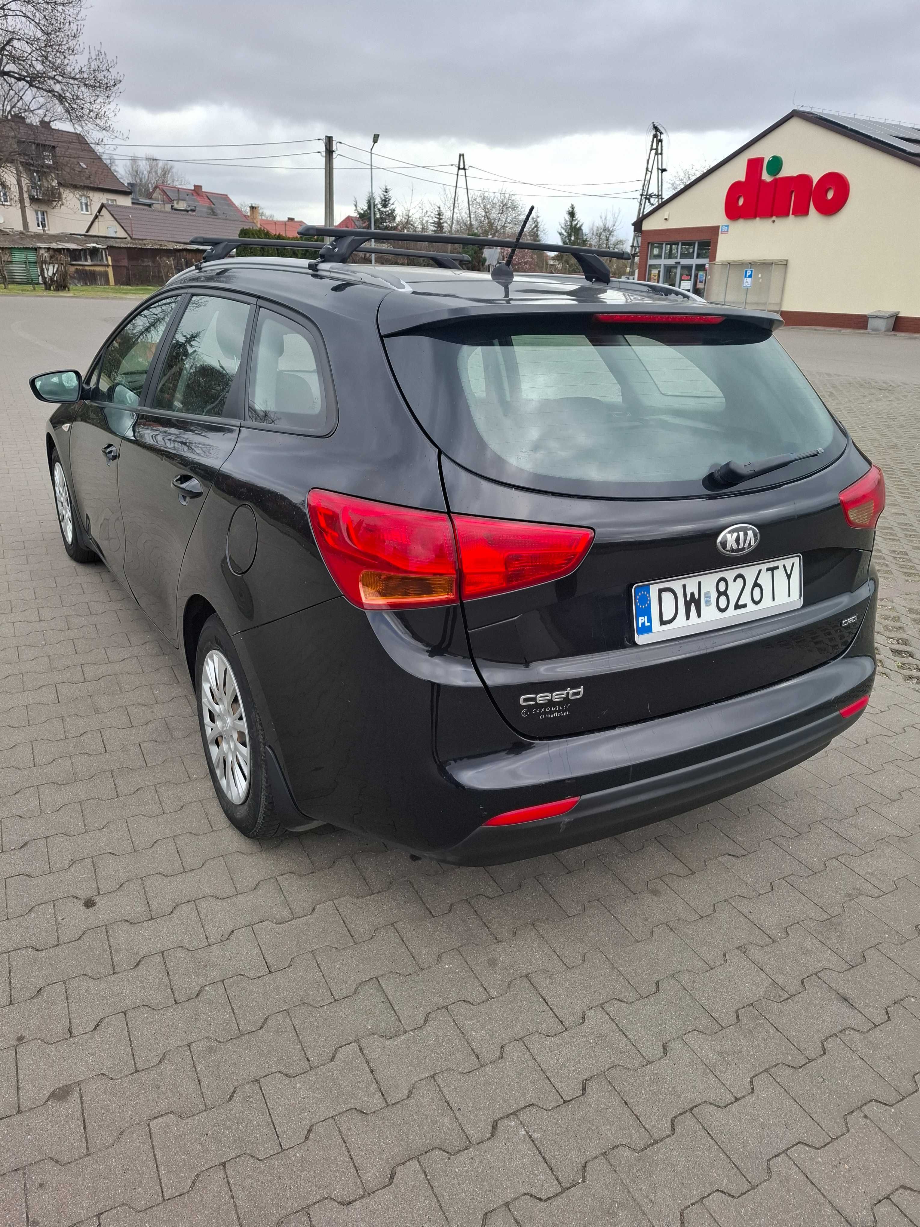 KIA CEE'D kombi, 1.4 diesel, przebieg 212 tys. bezwypadkowy