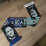 Newcastle vs Chelsea "Chelski" szalik kolekcjonerski