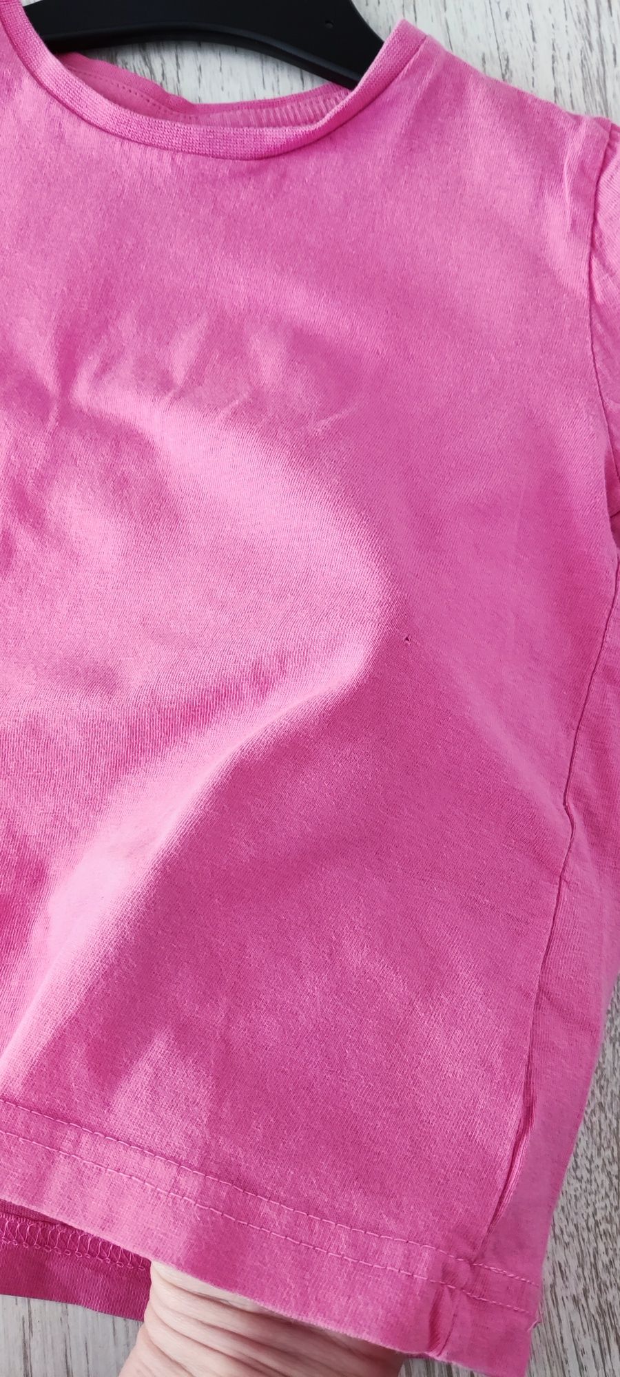 Różowa bluzeczka Pepco, rozmiar 116.