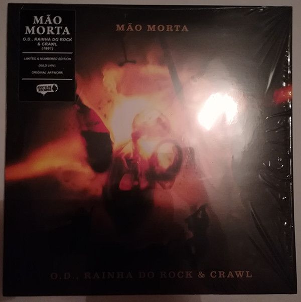 Disco Vinil Mão Morta ‎– O.D., Rainha Do Rock & Crawl Novo Selado