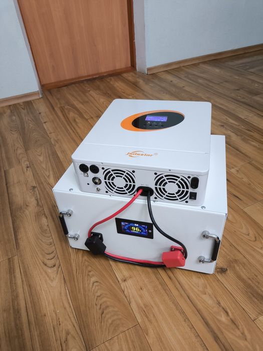 ДБЖ Lifepo4 8kw+гибридный инвертор 4kw