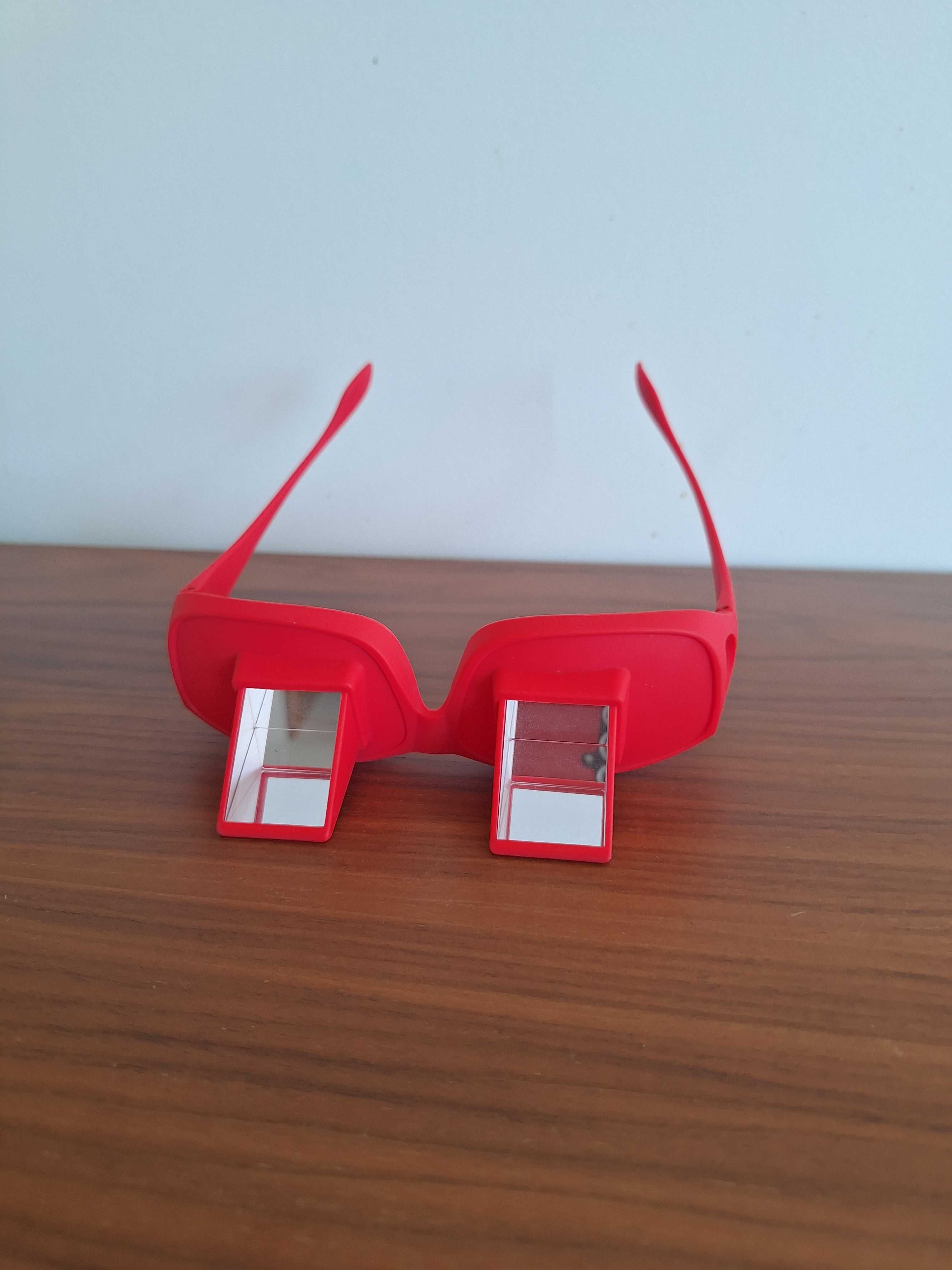 Óculos de leitura engraçados os "Lazy Red Glasses"