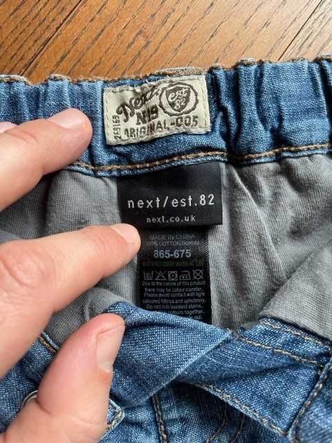 Jeans Next dla 2 latka, roz 86
