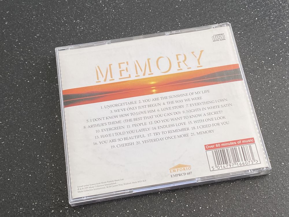 Płyta CD Memory 21 Instrumental Moods