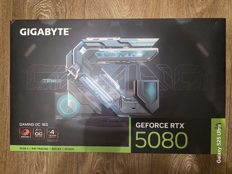 GIGABYTE GeForce RTX 5080 GAMING OC 16G офіційна гарантія ,ідеал