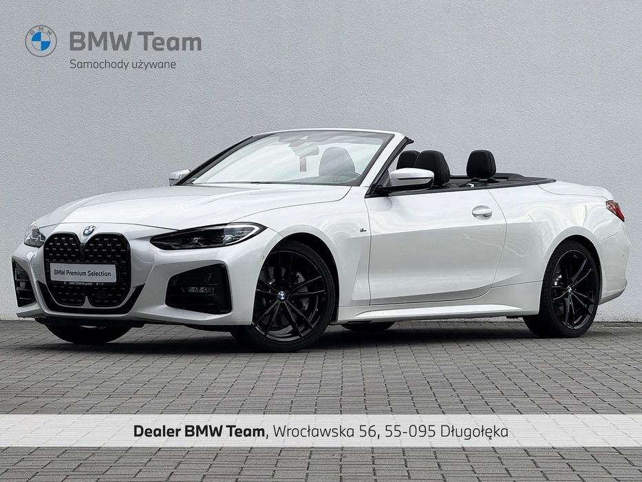 BMW Seria 4 430i cabrio 258KM M Pakiet Gwarancja Keyless Harman/Kardon VAT23%