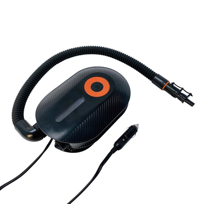 Bomba elétrica 0-20PSI 13,8V 10A (tomada 12V) para stand up paddle e