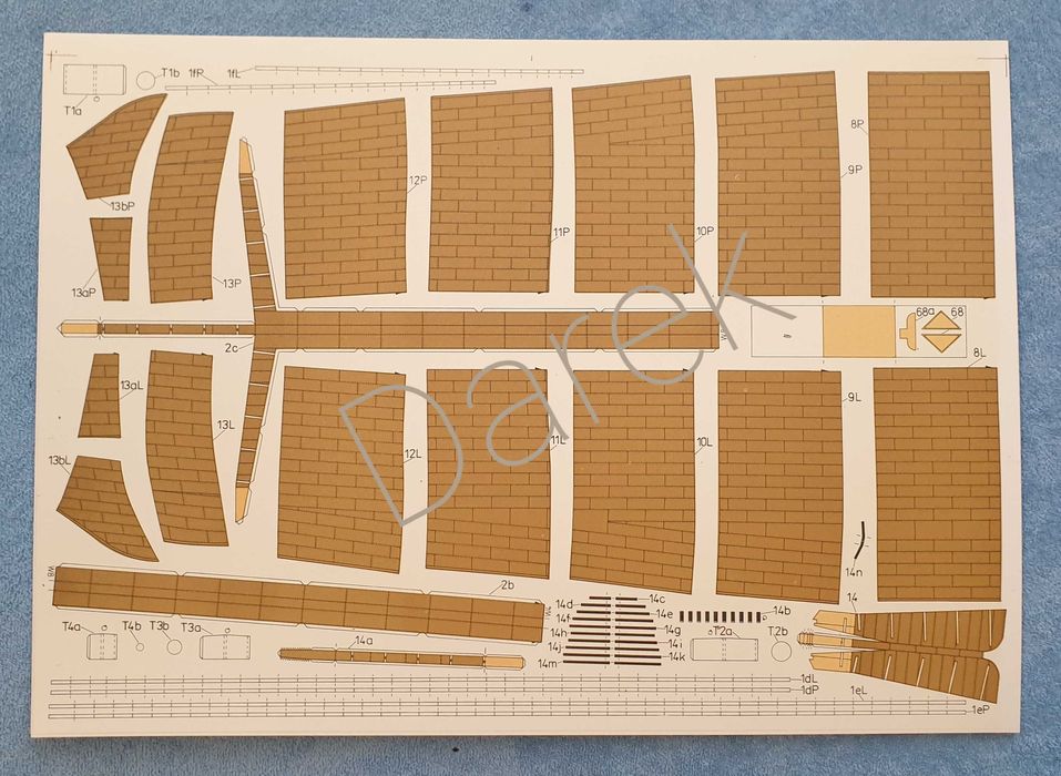 FlyModel nr 120 USS Constitution