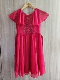 Сукня святкова червона платье красное нарядное Monsoon 9 лет