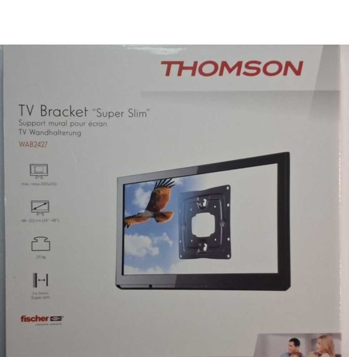 THOMSON Uchwyt Ścienny Do TELEWIZORA 19-48" zestaw 3 szt