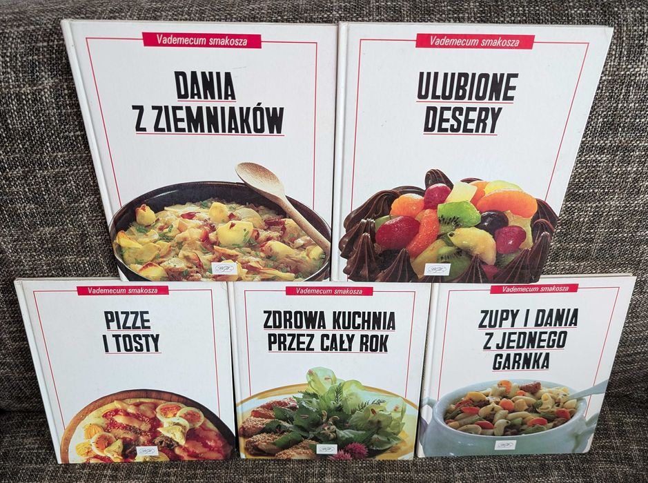 Vademecum smakosza - zestaw 6. książek kucharskich