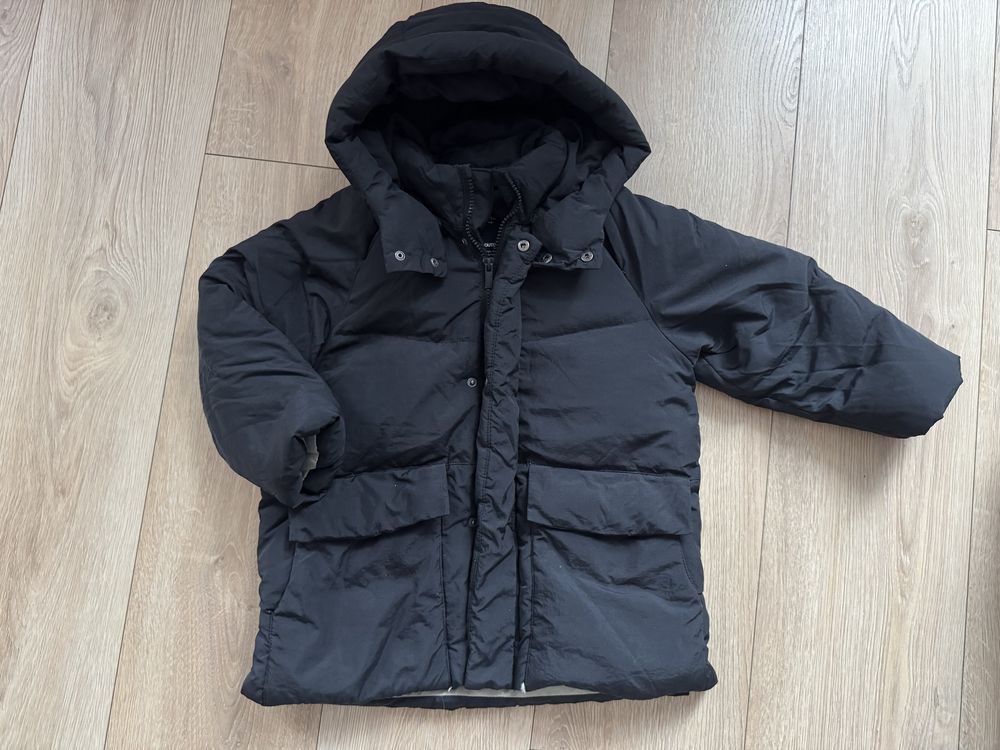 Zimowa kurtka dla chlopca Zara 110 cm