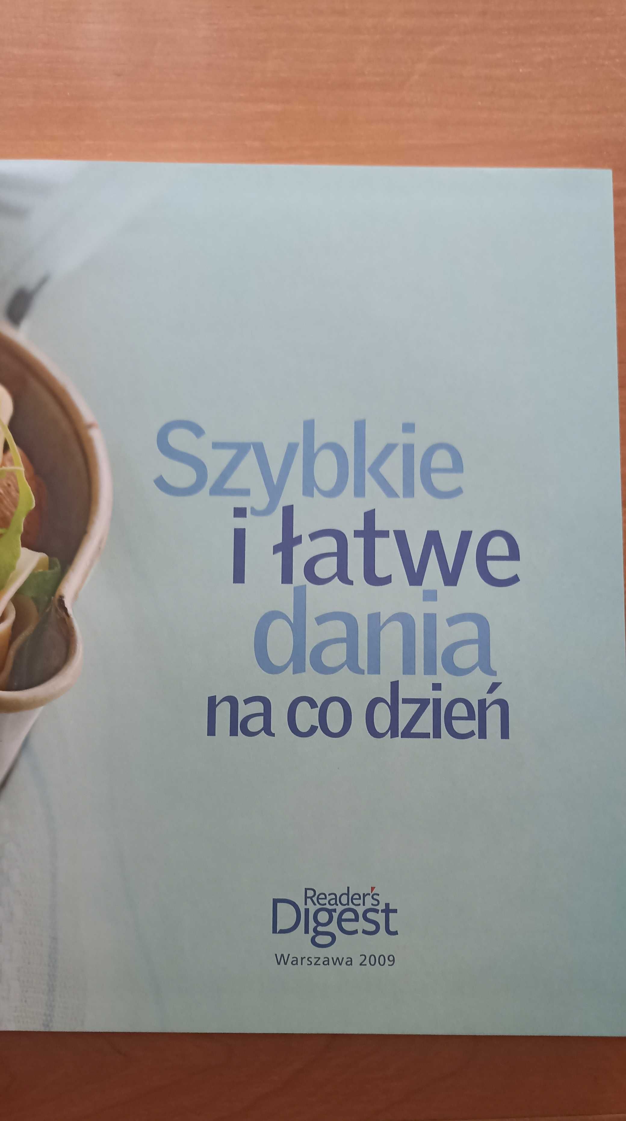 Książka"Szybkie i łatwe dania na codzień"