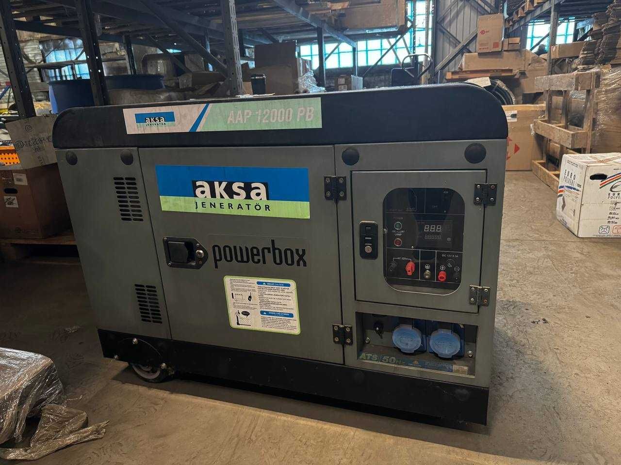 Дизельний генератор AKSA AAP 12000 PB — 9,5 кВт. Стан: відмінний!