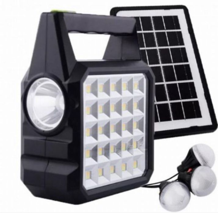 Багатофункіональна портативна сонячна стація зі сонячною батареєю