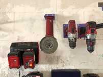 Uchwyt, wieszak na elektronarzędzia wkrętarkę Einhell 18V