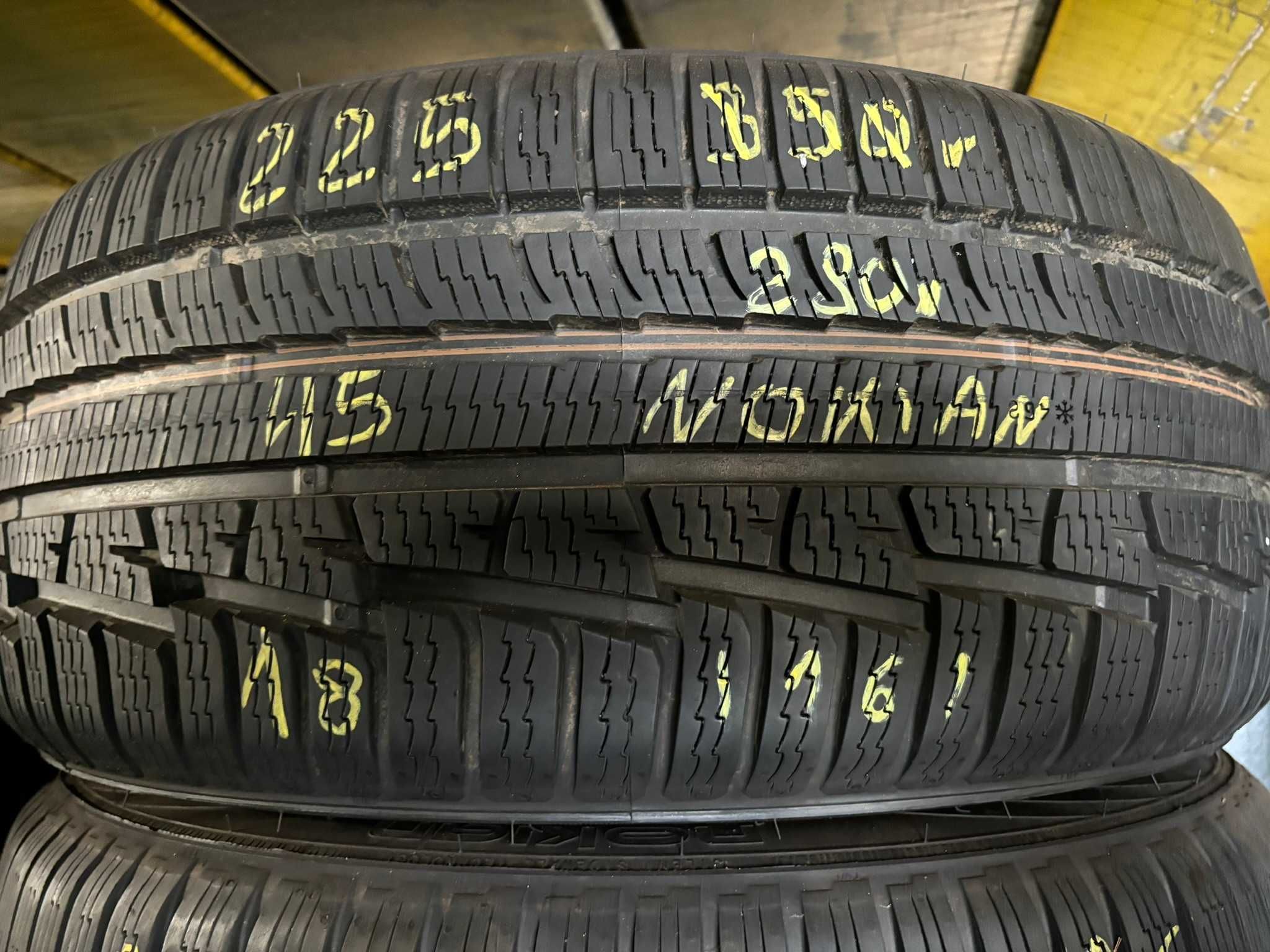 2X Opony Zimowe 225/45R18 95V NOKIAN WR R3 XL 8.6MM 2016R JAK NOWE!