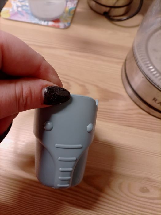 Zawieszka na gąbkę w kształcie słonia