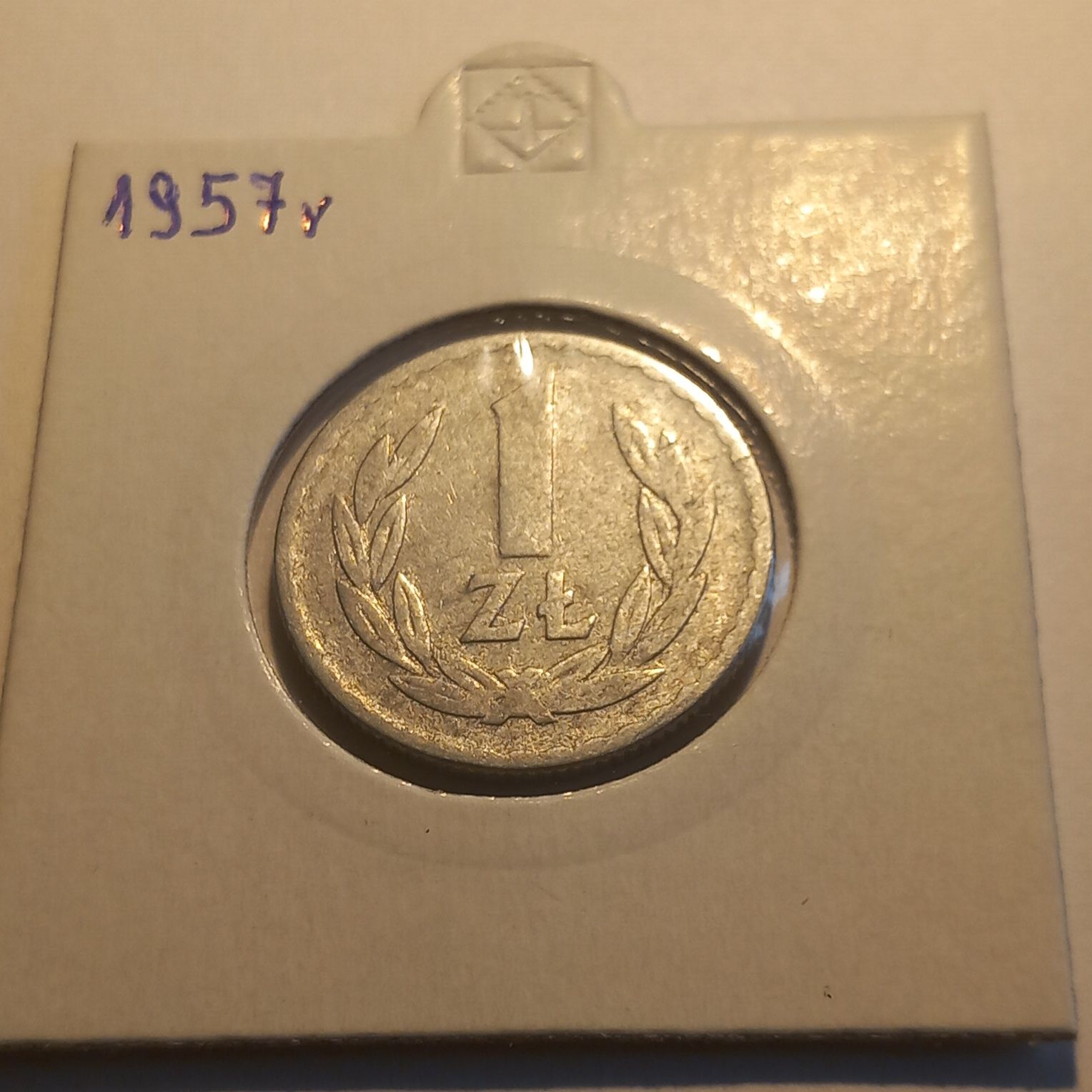 SPRZEDAM monetę 1zł z 1957r