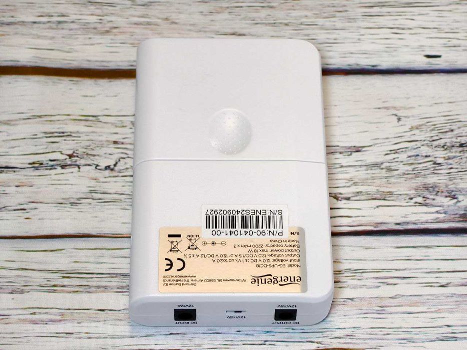 ДБЖ EnerGenie EG-UPS-DC18, 12V/15V (EG-UPS-DC18)