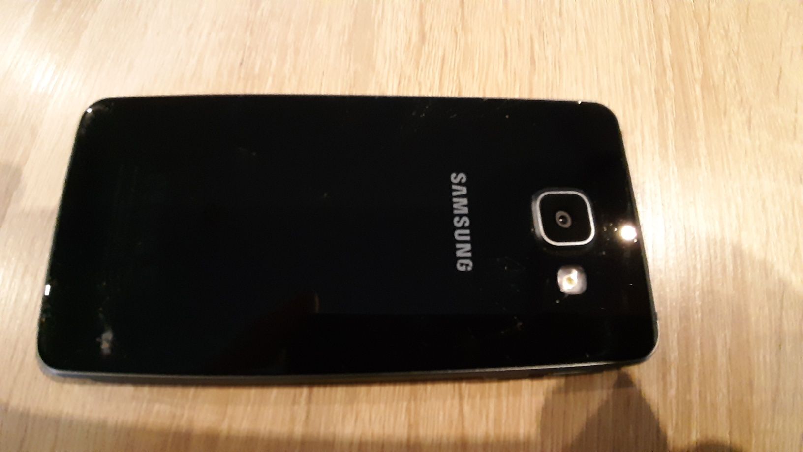 SAMSUNG Galaxy A3 czarny szklany komplet