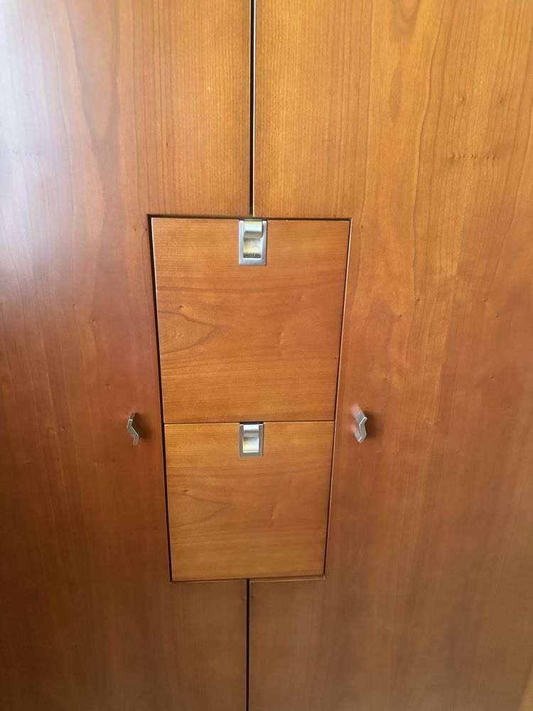 Conjunto sala madeira