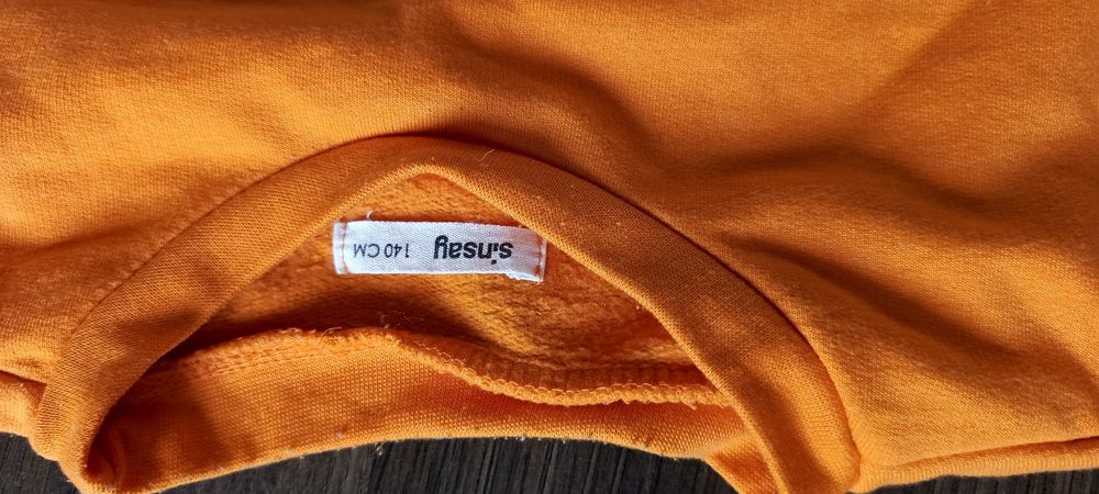 Bluza pomarańczowa dla chłopca dinosaur