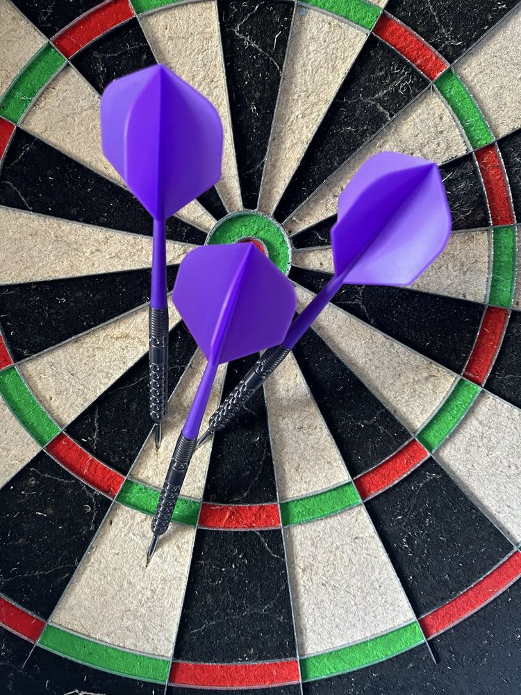 Piórka Dart 6 sztuk typu K-flex