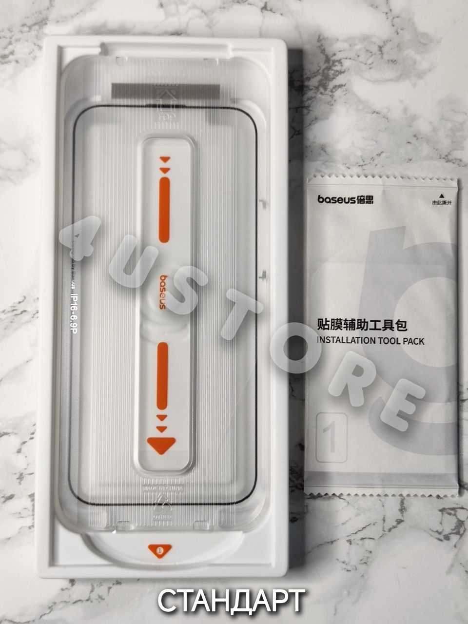 Защитное стекло Baseus iPhone 16 Pro Max с апликатором захисне скло